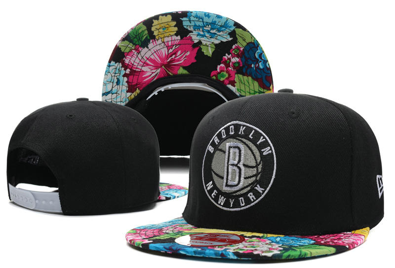 Brooklyn Nets Snapback Hat DF 1 0613